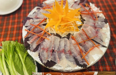 Cá Diêu Hồng phi lê chấm wasabi